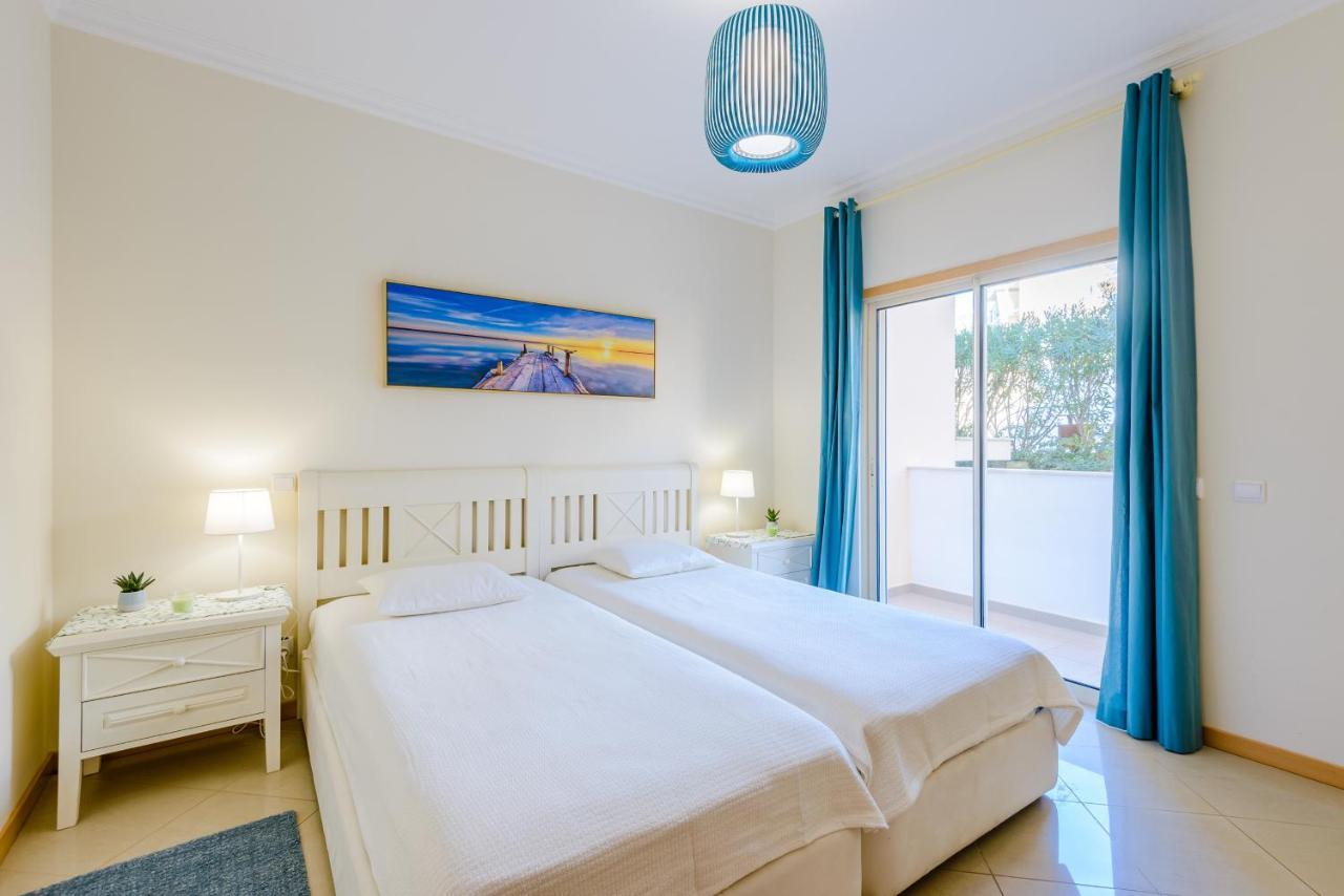 Bnb Homes Ocean View Apartment With Huge Sunny Terrace, 2 Swimming Pools & Tennis Court Albufeira Eksteriør bilde