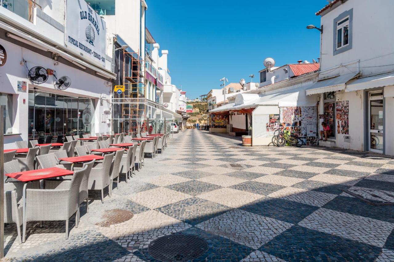 Bnb Homes Ocean View Apartment With Huge Sunny Terrace, 2 Swimming Pools & Tennis Court Albufeira Eksteriør bilde