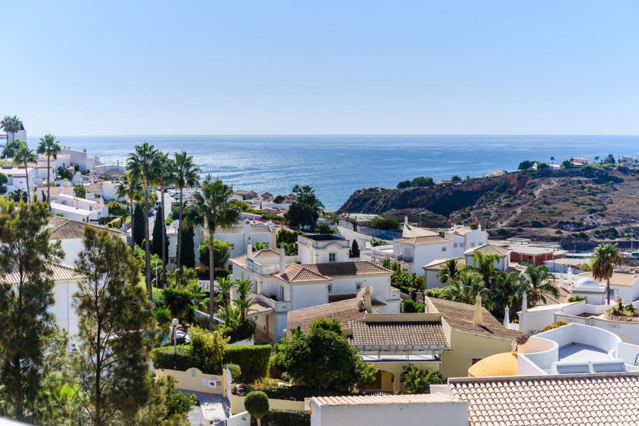 Bnb Homes Ocean View Apartment With Huge Sunny Terrace, 2 Swimming Pools & Tennis Court Albufeira Eksteriør bilde
