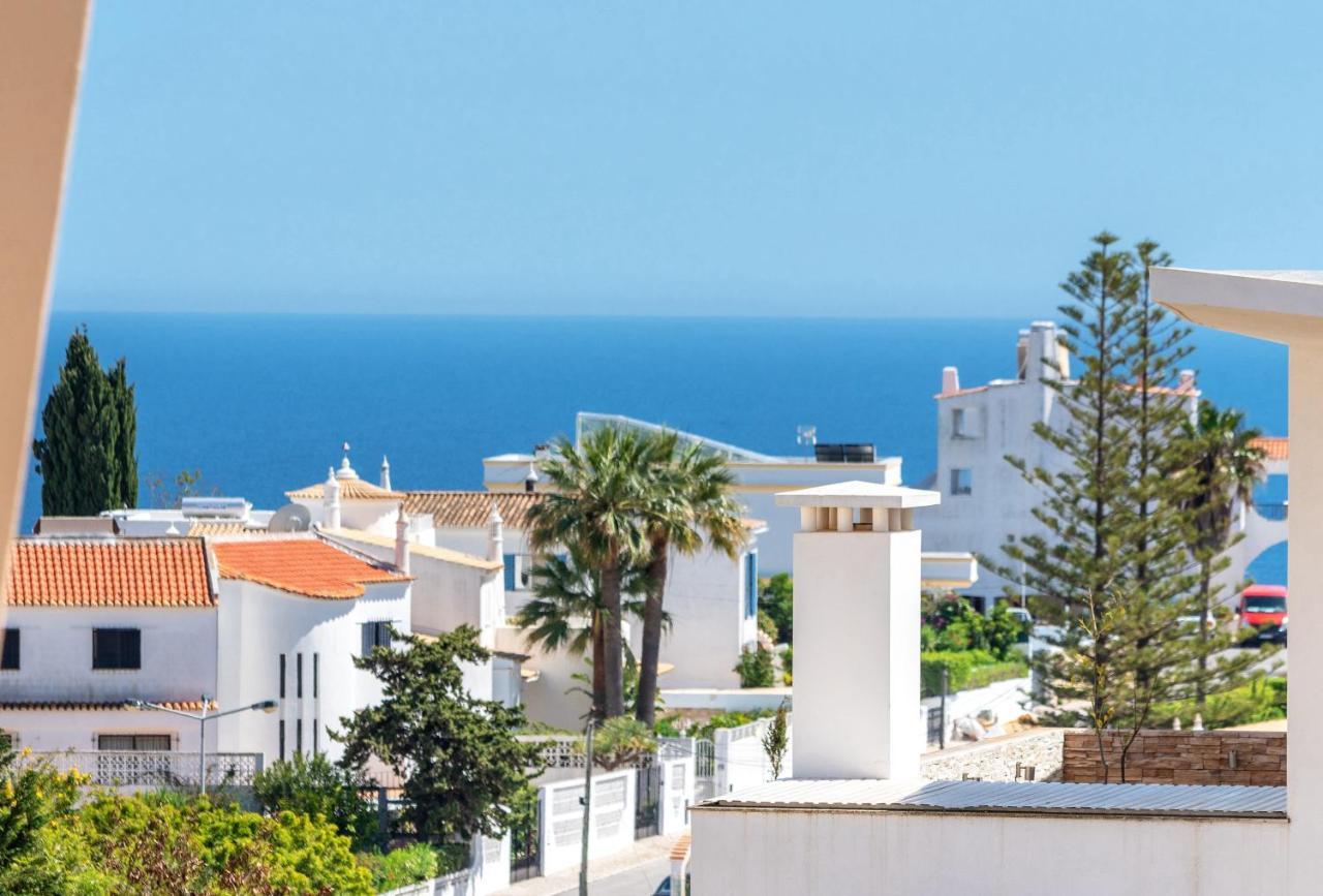 Bnb Homes Ocean View Apartment With Huge Sunny Terrace, 2 Swimming Pools & Tennis Court Albufeira Eksteriør bilde